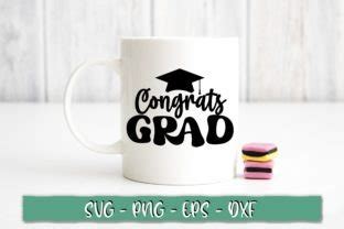 Congrats Grad SVG Graphic By Extreme DesignArt Creative Fabrica