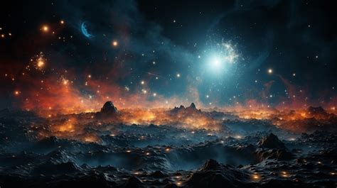 Premium Ai Image Enigmatic Celestial Event