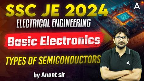 SSC JE 2024 Electrical Engineering Basic Electronics Types Of