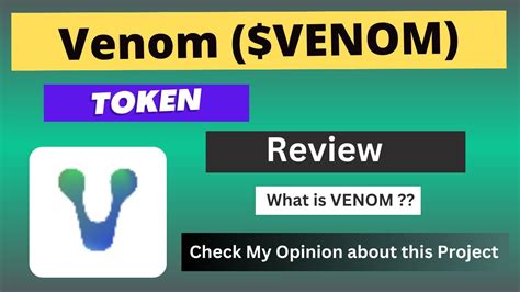 What Is Venom VENOM Coin Review About VENOM Token YouTube