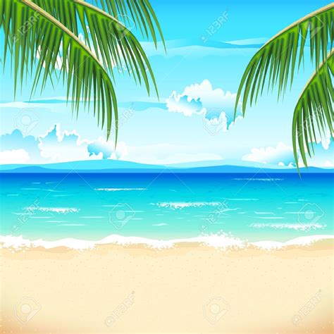 Beach Scene Stock Illustrations Cliparts And Free Clipartix