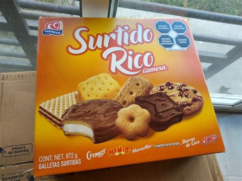 SURTIDO RICO GAMESA 4 CHAROLAS CON 96 GALLETAS Comercial Heredia