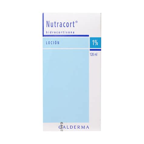 Nutracort Hidrocortisona 1 Galderma Frasco X 120 Ml