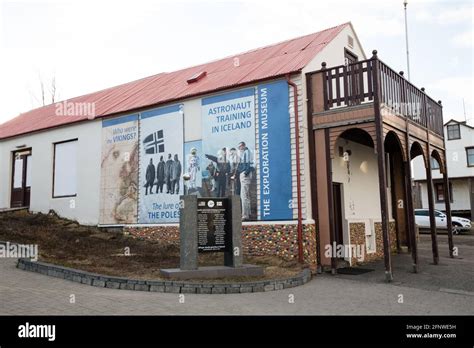 The Exploration Museum, Husavik, Iceland Stock Photo - Alamy