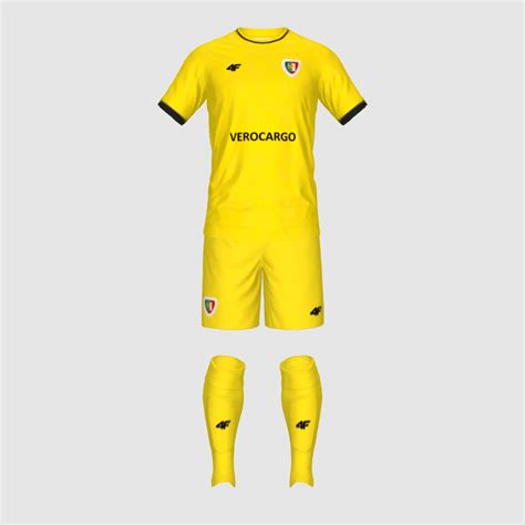 Piast Gliwice Official GK Kit 2023 24 FIFA Kit Creator Showcase