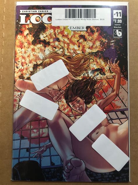 Lookers Ember 11 Explosive Windy Nude Variant 2018 Comic Books