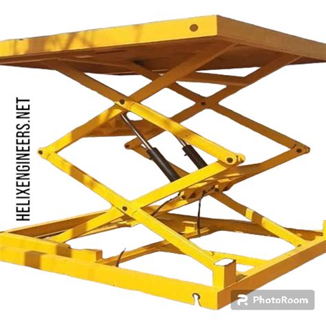 Pit Mounted Hydraulic Scissor Lift In Ahmedabad Helix Engineers