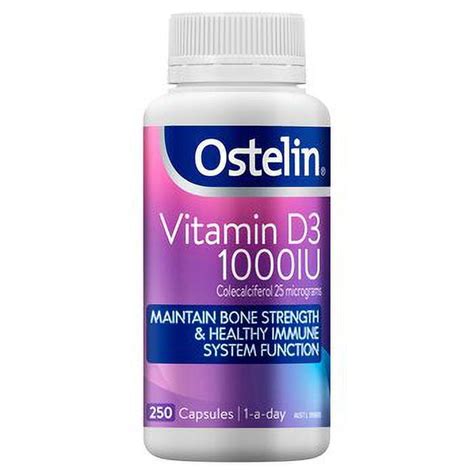 Vitamin D3 1000iu Capsules - Walmart.com