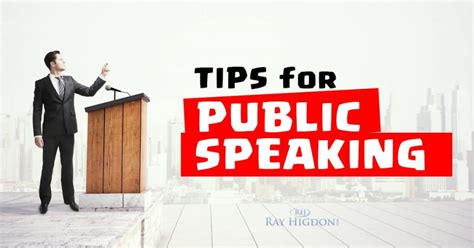 Tips for Public Speaking - Networking Marketing Training That Works ... 