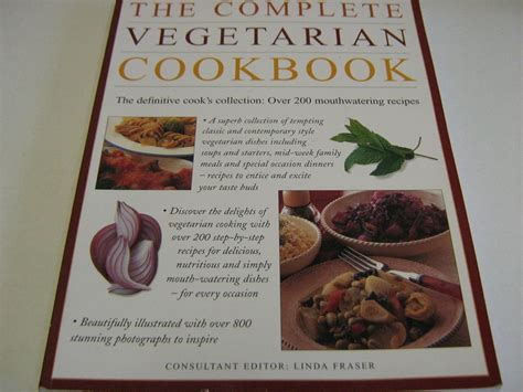 Complete Vegetarian Cookbook Linda Fraser 9781840811780 Amazon