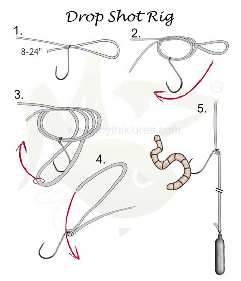 Understanding The Drop Shot Rig Simplified Diagram