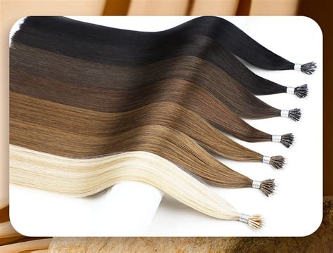 Nano Hair Extensions Remy Hair Virgin Nano Tips Double Drawn G