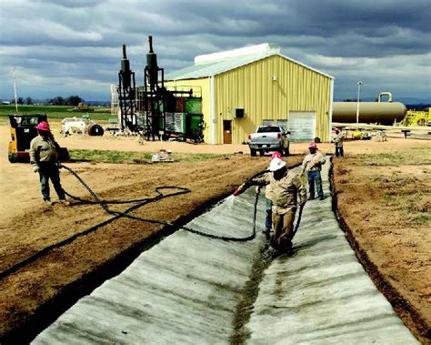 Drainage Swale Lining Combat Concrete