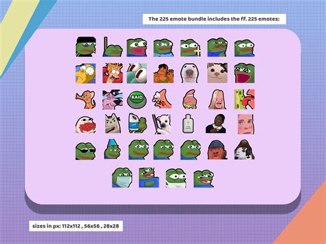 225 Twitch Meme Emotes Funny Memes Mega Bundle Discord Etsy Canada