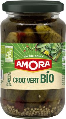 Amora Bio Cornichons Croq Vert G G