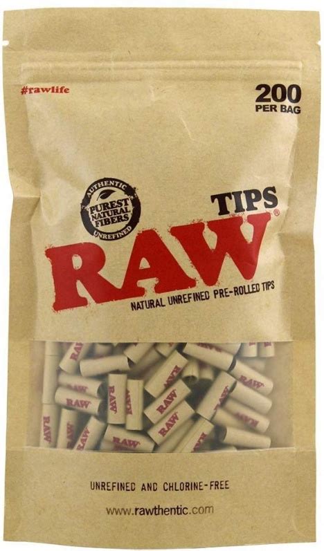 Raw Pre Rolled Tips Bag Of 200 Sandr Tradelink Ltd