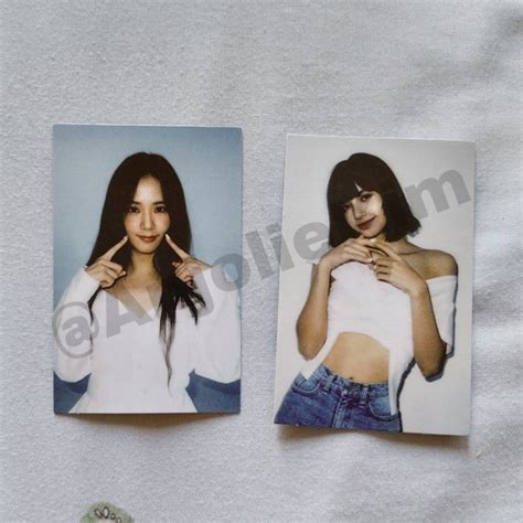 Jual Official Photocard The Album BLACKPINK Jisoo Lisa Shopee