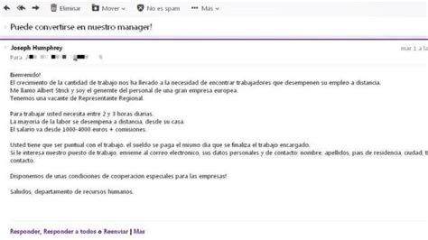 Lo Que Esconden Las Falsas Ofertas De Trabajo Que Llegan A Tu Email