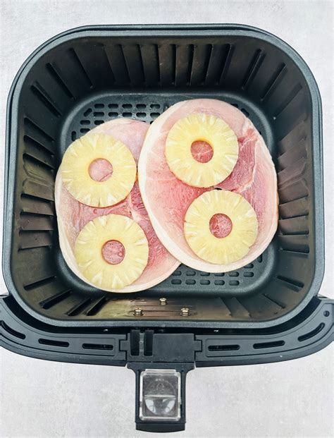 Air Fryer Gammon Steak Enjoy With Pineapple Or Fried Egg Liana S