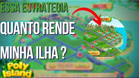 Poly Island NFT Minha Ilha Quanto Esta Me Rendendo DICAS YouTube