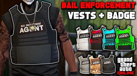 How To Get The Bail Enforcement Agent Vest Badge With Custom Outfits