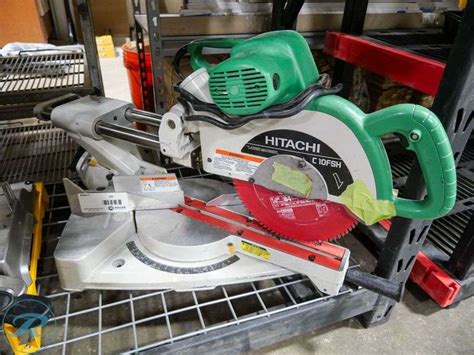 Hitachi C10fsh 10 Double Bevel Sliding Compound Miter Saw Roller