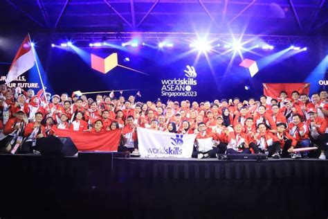 Indonesia Juara Umum Worldskills ASEAN 2023 Di Singapura