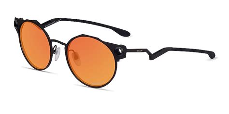 Oakley Oo6046 Deadbolt Round Satin Black Frame Prescription