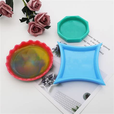 Epoxy Mold Irregular Shape Clear Texture Easy Demoulding Reusable