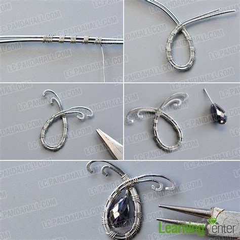 Pandahall Original DIY How To Make A Silver Wire Wrapped Necklace