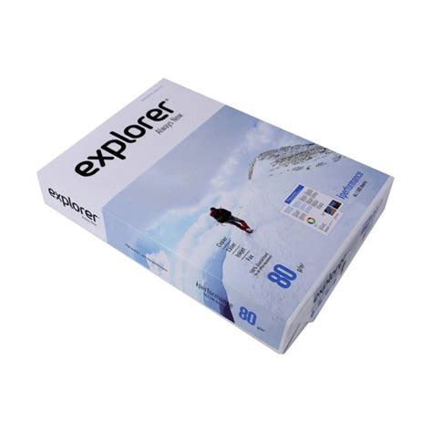 Explorer A4 Paper 80gsm Ream 500 Sheets Office Point