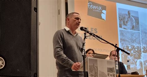 La Cunsulta De Femu A Corsica Marqu E Par Le Discours De Gilles Simeoni