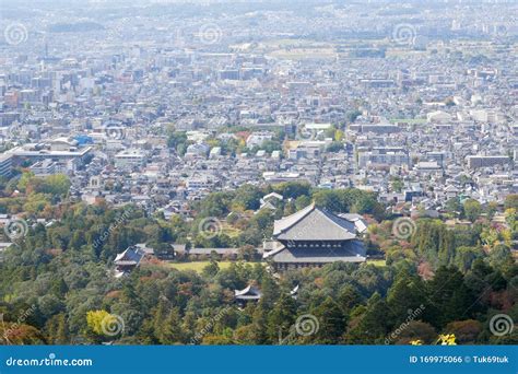 Beautiful Nara Mountain At Nara City Japan Nara Park Is A Famous