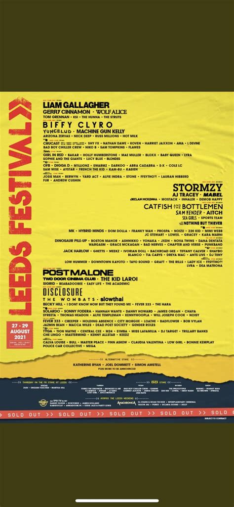 New Lineup R Readingfestival