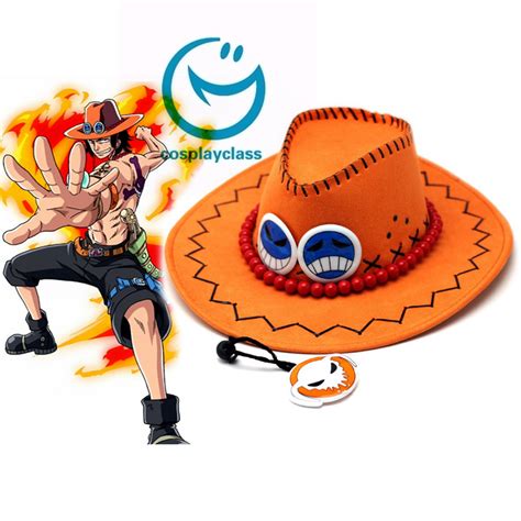 One Piece Portgas D Ace Hat Cosplay Accessories Cosplayclass