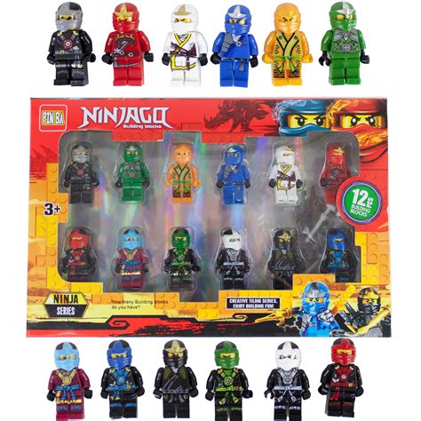 ZESTAW 12 FIGUREK NINJAGO KLOCKI FIGURKI AKCESORIA 13998228894 Allegro Pl