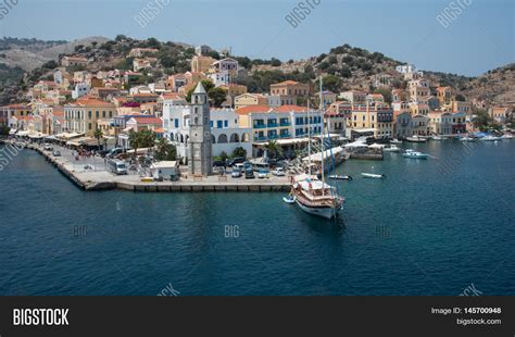 Symi Greece - August 1 Image & Photo (Free Trial) | Bigstock