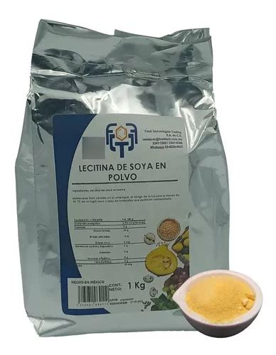 Kg Lecitina De Soya En Polvo Emulsificante Dispersante