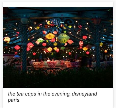 Tea Cups At Night Disneyland Paris Disneyland Holiday Decor