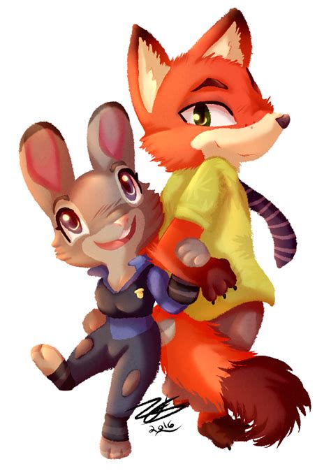 Nick And Judy Zootopia By Nights2dreams On Deviantart