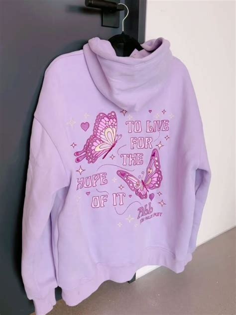 Pink Palm Puff Hoodie To Live For The Hope Of It All Hoodie