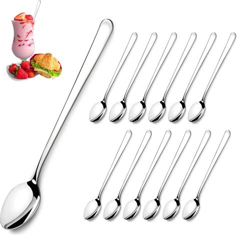 Amazon Long Handled Ice Tea Spoon Cocktail Stir Spoons Stainless