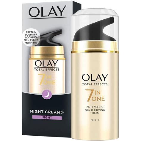 Buy Olay Total Effects 7 In 1 Anti Ageing Night Firming Cream 20g