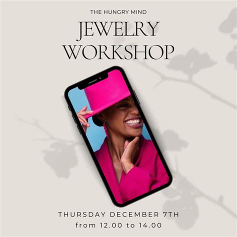 Jewellery Making Workshop The Hungry Mind