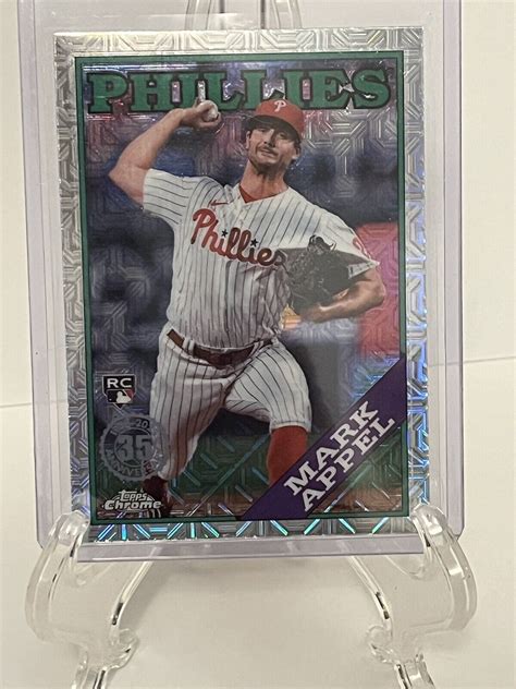 2023 Topps Series 2 Chrome 1988 MOJO 86 Mark Appel RC Phillies NM