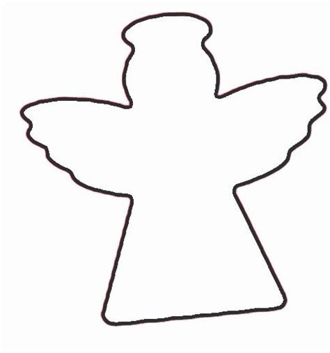 Free Angel Tree Template