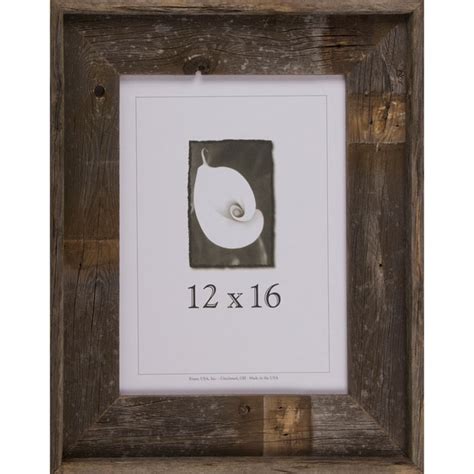 Shop Barnwood Signature Series Picture Frame 12 X 16 Free Shipping