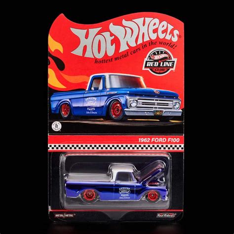 Hot Wheels 1962 Ford F100 Spectraflame Navy Blue 2022 Hotwheels Rlc