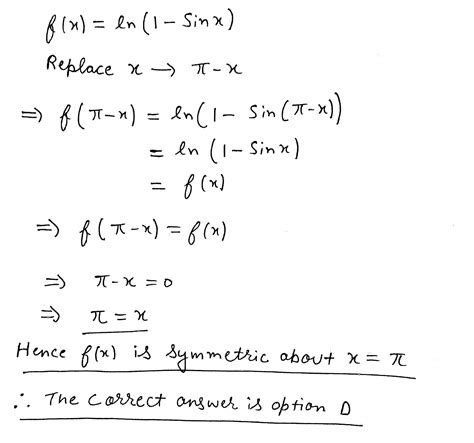 F X Is A Real Valued Function F X Ln Sin X Then