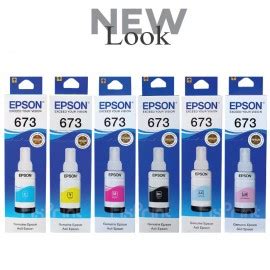 Tinta Refill Epson Original 673 T6733 Magenta 70ml Tinta Refill